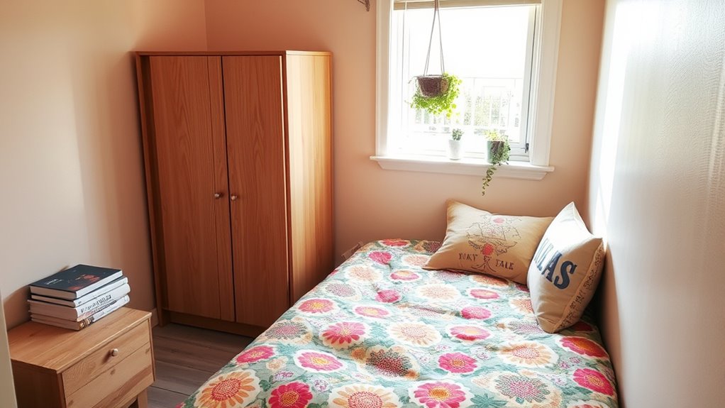 sharing a small bedroom