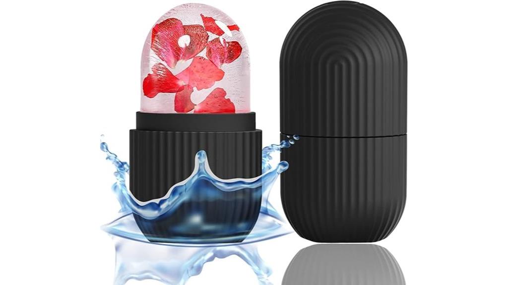 silicone ice facial roller