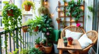 small apartment balcony gardening