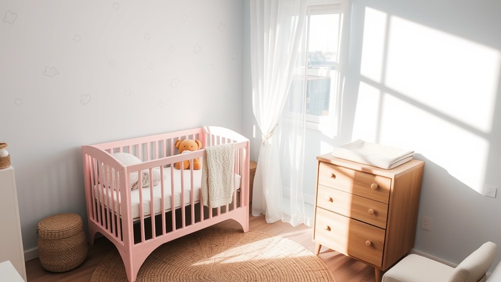 small apartment nursery setup