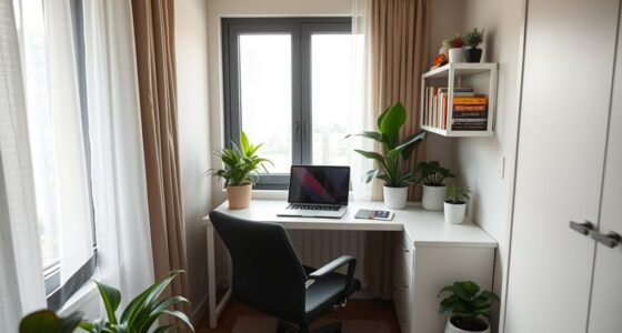 small apartment remote work
