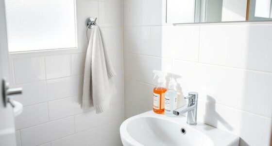 small bathroom organization tips