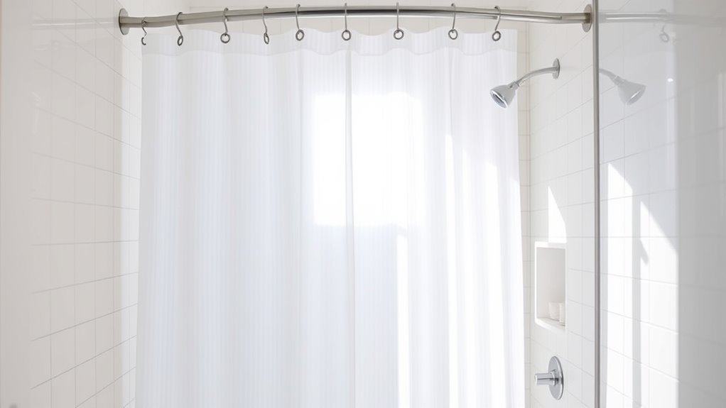 small bathroom shower curtain
