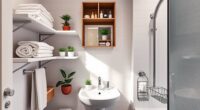 small bathroom storage solutions