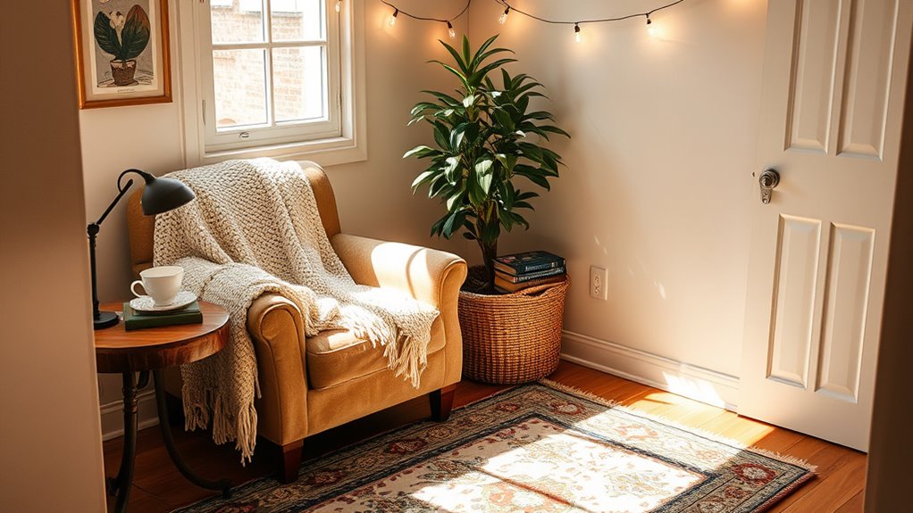 small bedroom cozy nook
