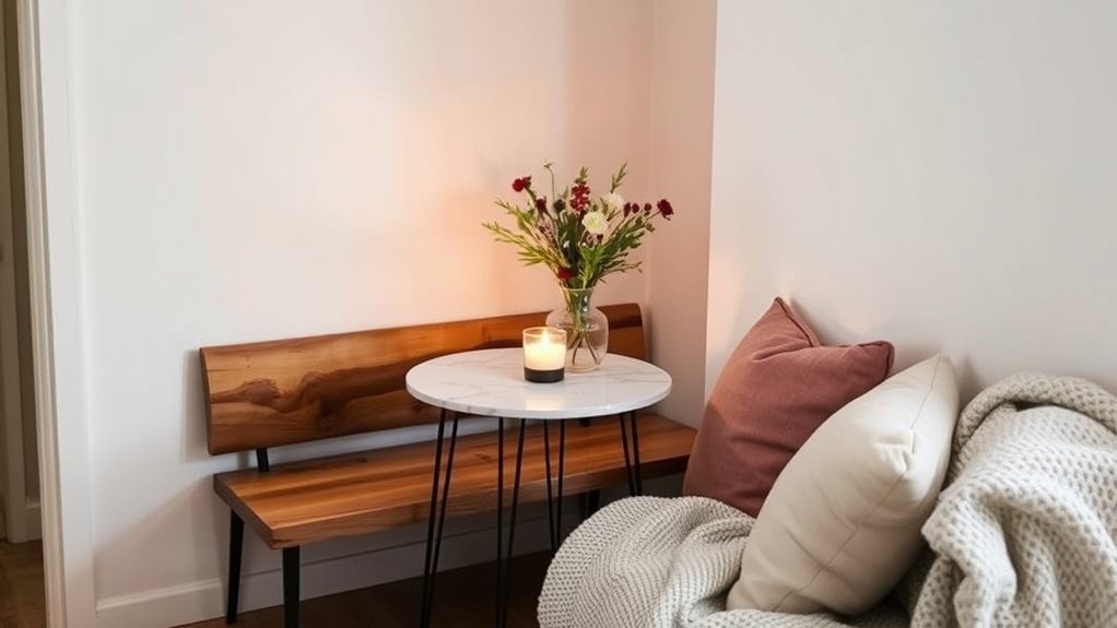 small cozy dining corner