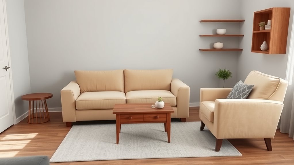 small room furniture arrangement