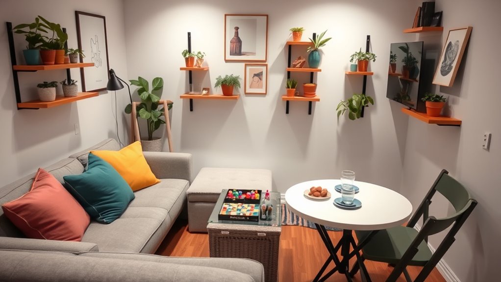 small space entertaining ideas