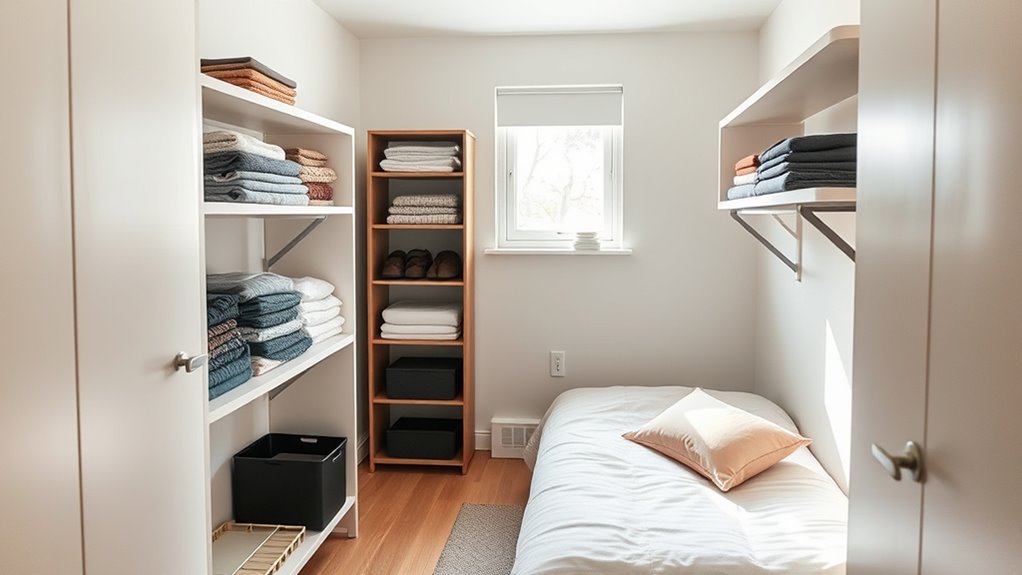 smart decluttering and storage