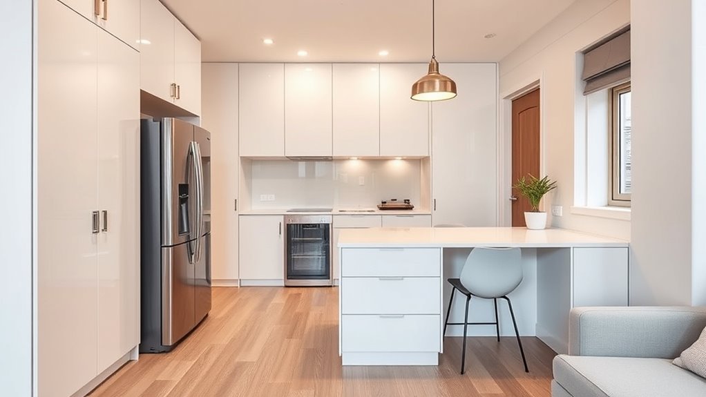 smart organized kitchen layout