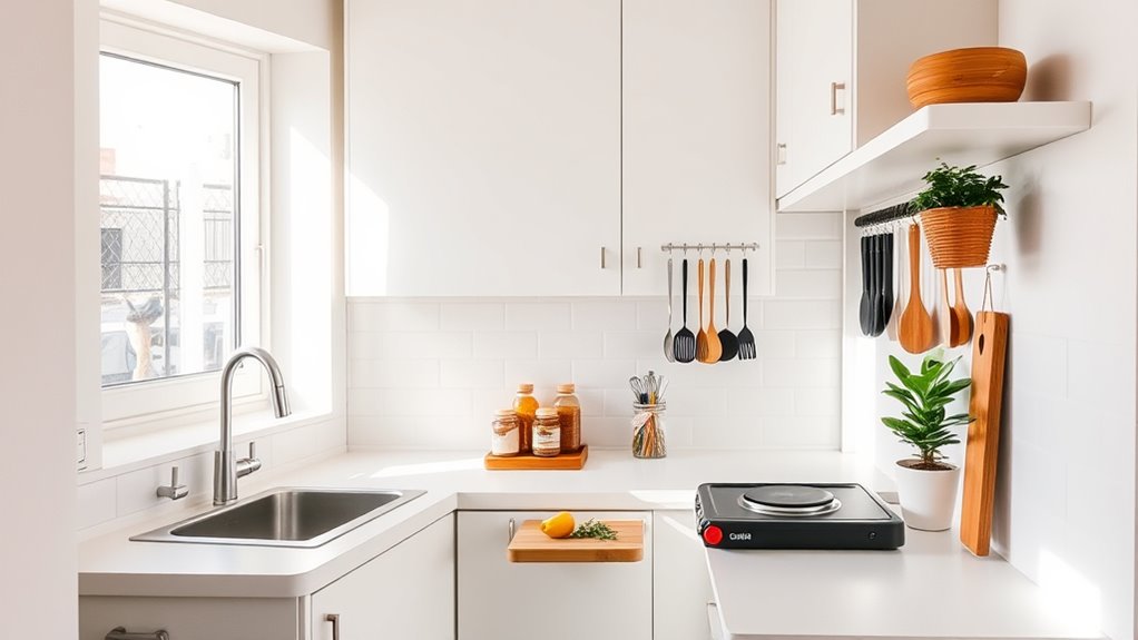 smart space saving kitchen organization