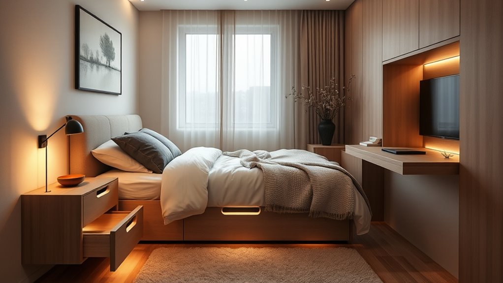 smart space saving multifunctional furniture