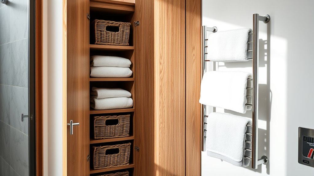 smart towel storage solutions