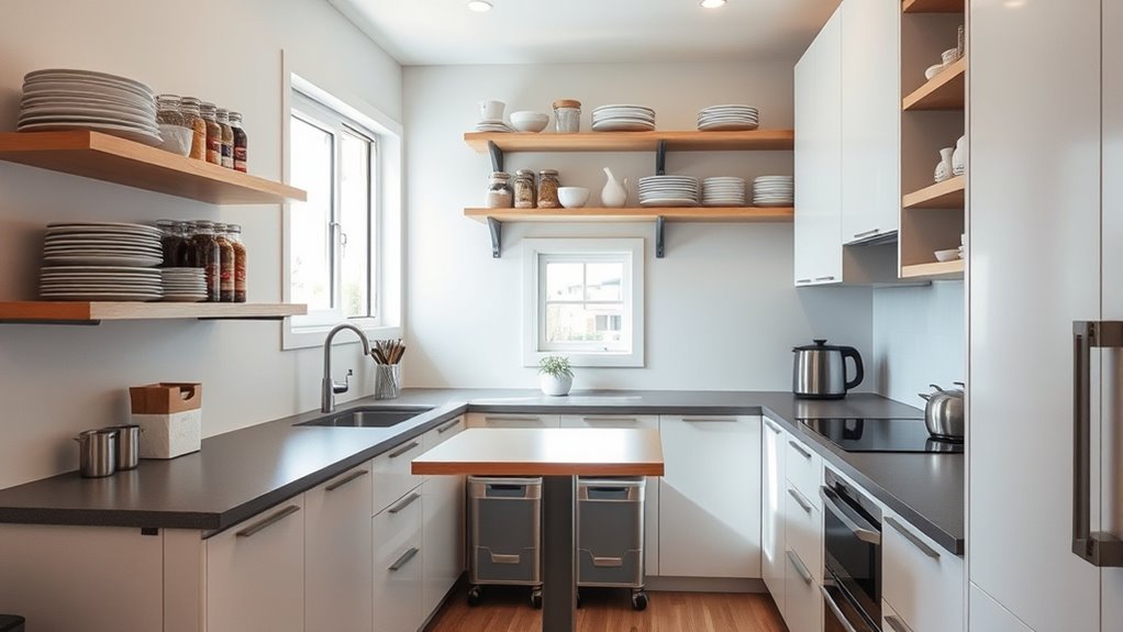 space efficient multi functional furniture