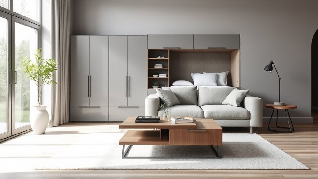 space saving foldable furniture