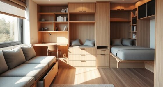 space saving multi use furniture