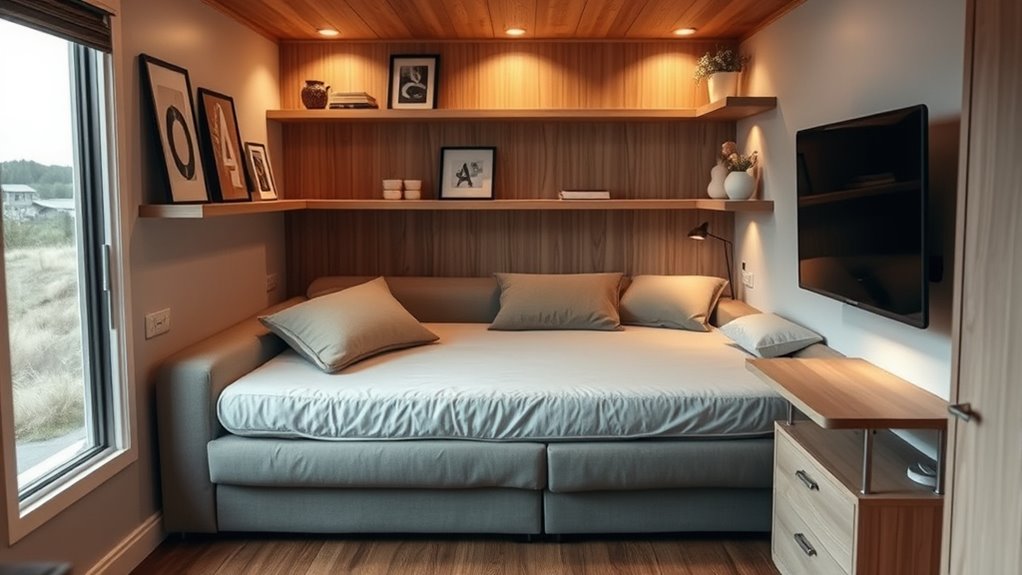 space saving portable furniture