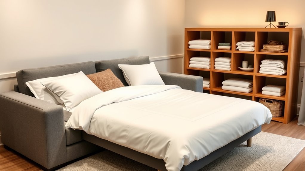 stockpile comfort essentials neatly