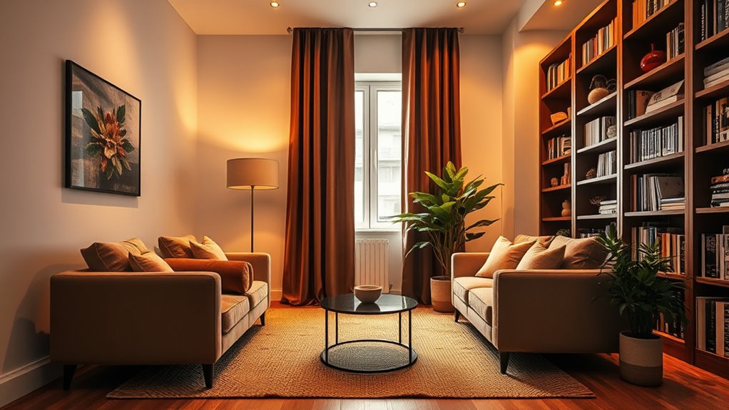 strategic furniture for soundproofing