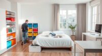 studio apartment decluttering guide