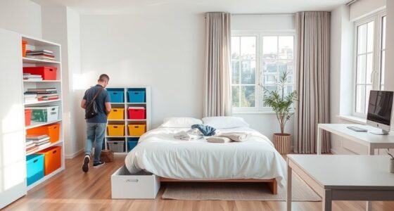 studio apartment decluttering guide