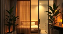 studio apartment privacy tips