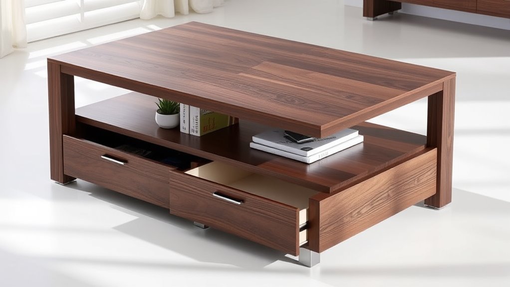 stylish storage with shelves