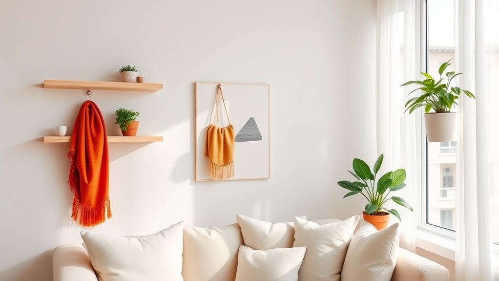 temporary wall decorating tips