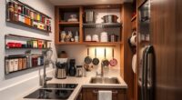 tiny kitchen storage solutions