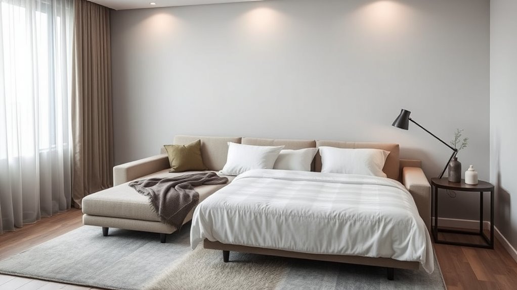 transformative living room sleepover