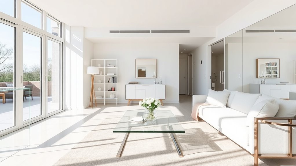 transparent minimalist furniture