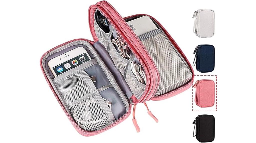 travel usb cable case