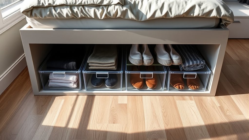 under bed versatile storage solutions