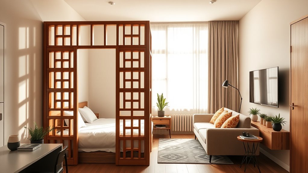 use dividers for flexible spaces