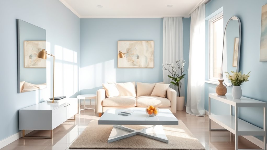 use light colors wisely