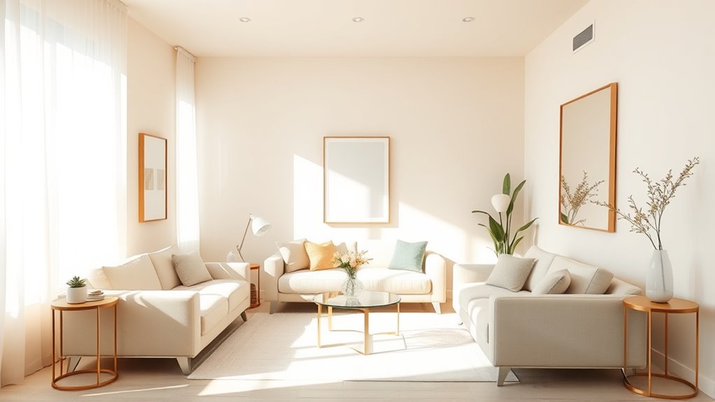 use light neutral colors