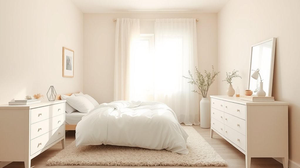 use light neutral colors