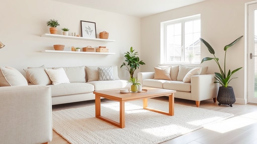 use light neutral colors