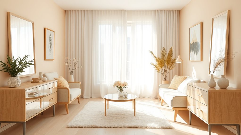 use light neutral colors