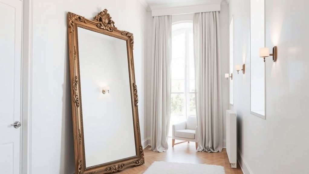 use mirrors to reflect space