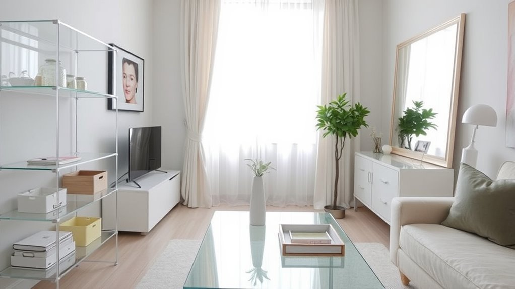 use transparent design elements