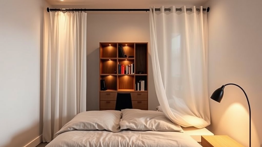 using furniture to define boundaries