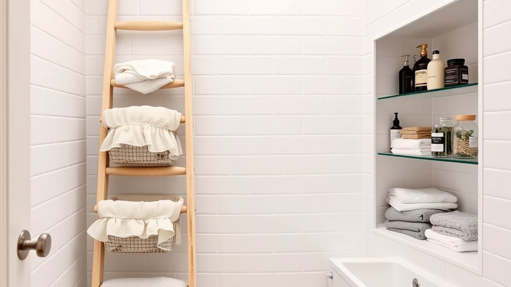 utilize hidden bathroom nooks