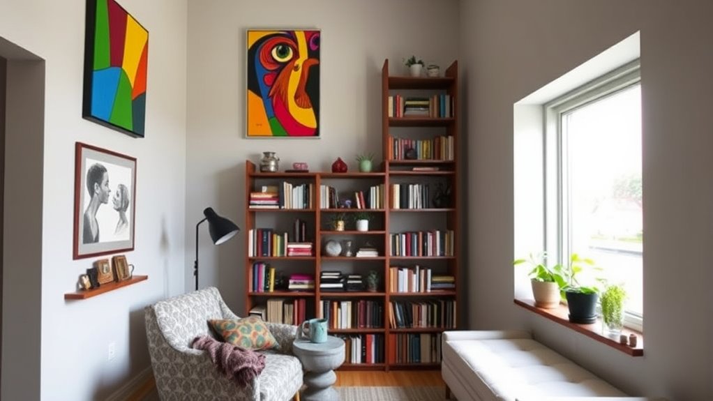 utilize vertical storage solutions