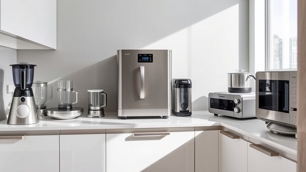 versatile appliances maximize space