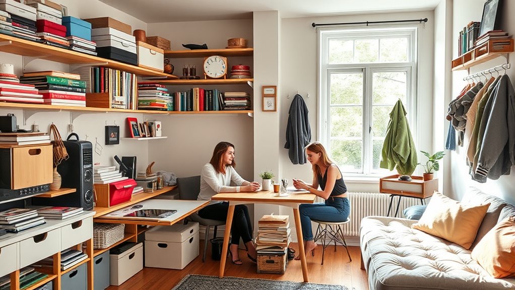 vertical and multi functional storage