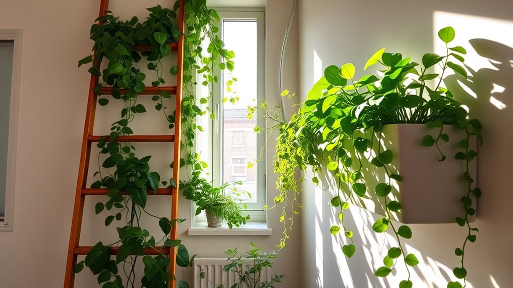 vertical climbing plant solutions