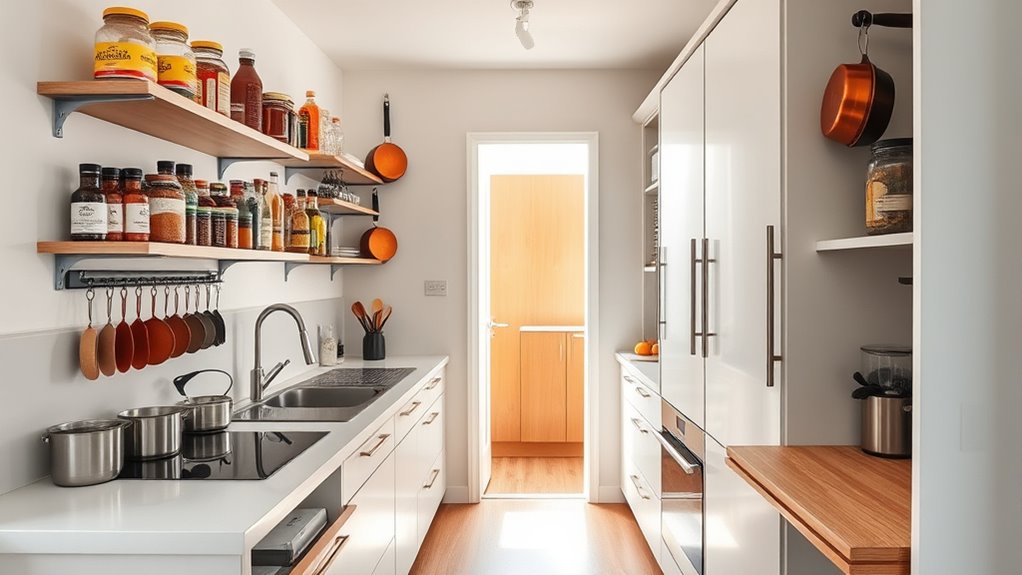 vertical storage and organization