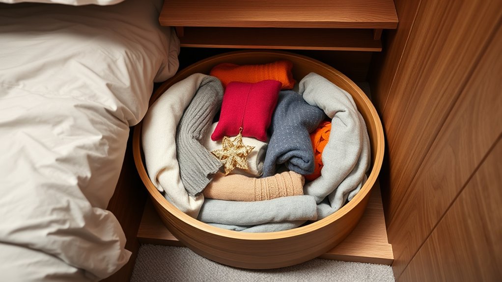 vertical storage maximizes space