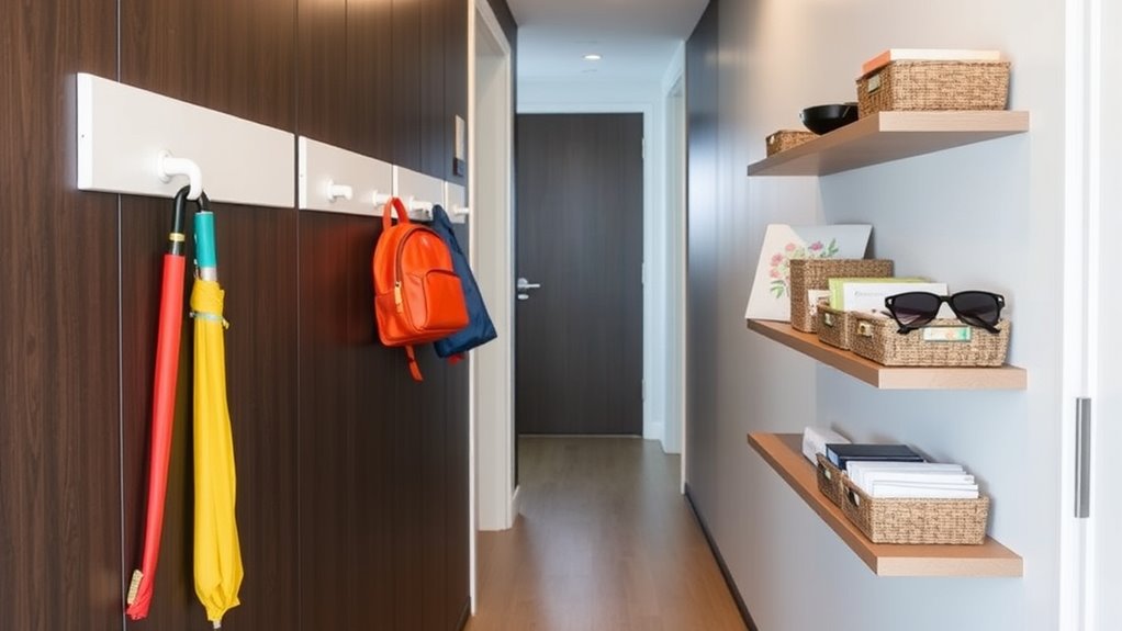 vertical wall mounted storage solutions